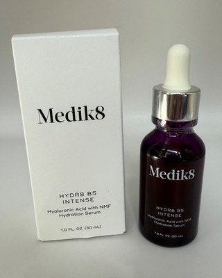 Medik8 Hydr8 B5 Intense Hyaluronic Acid with NMF Hydration Serum Full Sz 1oz NIB
