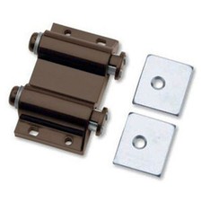 (2 Pack) Double Magnetic Touch Latch - Brown ...