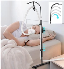 IKSTAR CPAP Hose Holder for Bed, 5.0 CPAP Pillow for Side Sleeper - Adjustable H