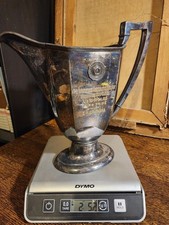 1915 Antique Vintage Trap Shooting Trophy Cup Illinois Gun Club London Hallmarks 1915 Antique Vintage Trap Shooting Trophy Cup Illinois Gun Club London Hallmarks - Image 1