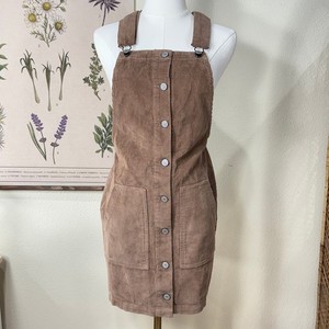 dickies cotton corduroy jumper dress Dickies Overall Dress