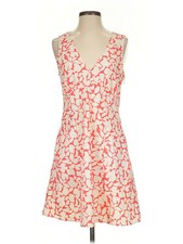 Uniqlo Women Orange Cocktail Dress S