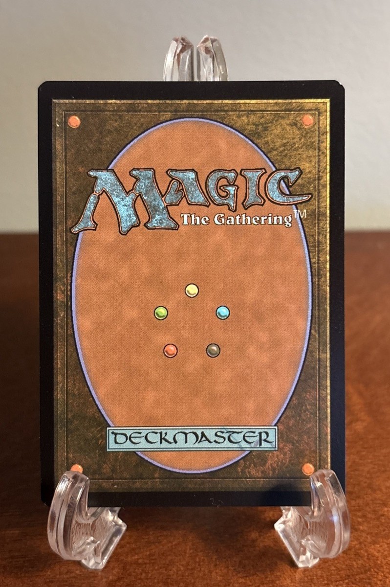 MTG Gemstone Caverns (0106) (Borderless) (Galaxy Foil) Edge