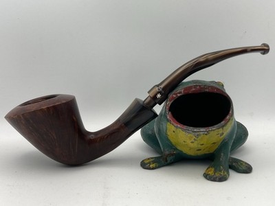 PipeWorks Briar Workshop Coral SPGS Elliot Nachwalter 21 Bent Dublin Pipe
