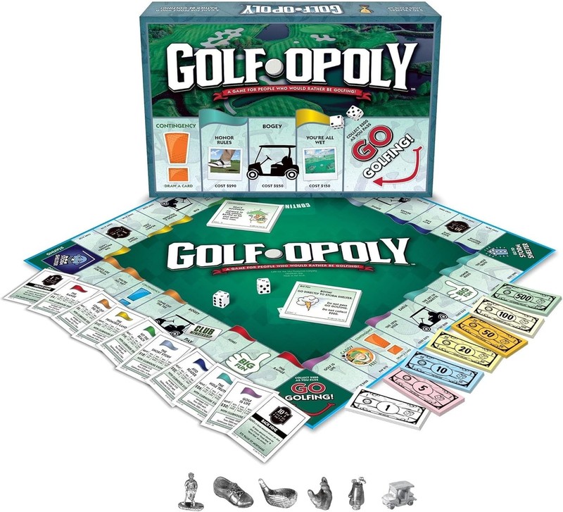 Golf-Opoly (Golf Monopoly) Trading Family Board Game 8+