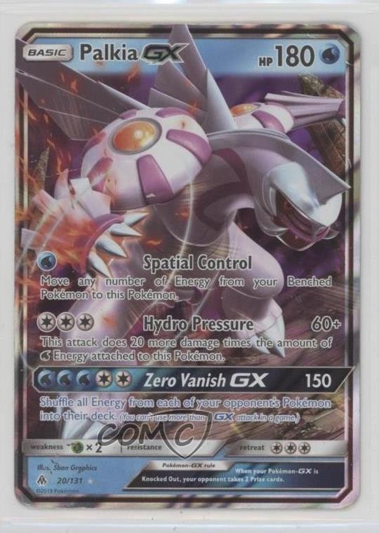 Palkia GX Pokémon Sun & Moon Forbidden Light #20