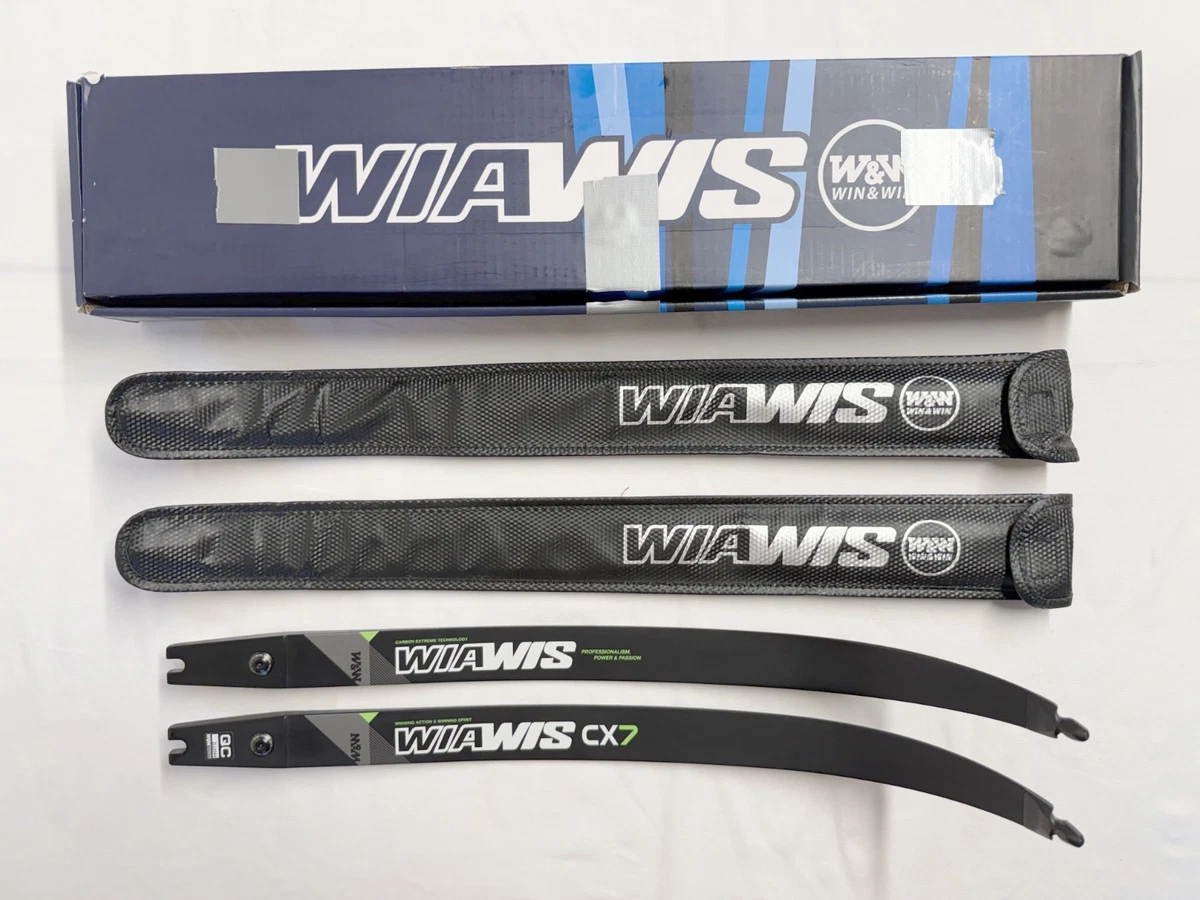 Win & Win WIAWIS CX7 Recurve Archery Bow Limbs - Long - 34lbs