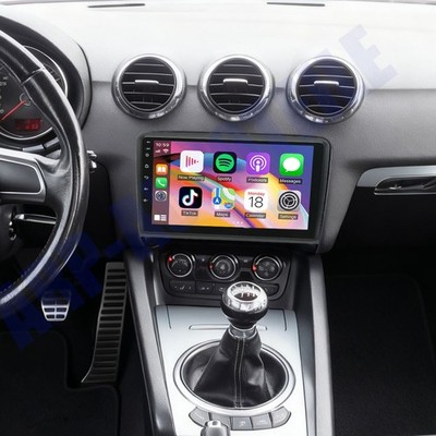 2+64GB Für Audi TT MK2 8J 2006-2014 Apple Carplay Android 15 Autoradio GPS Navi