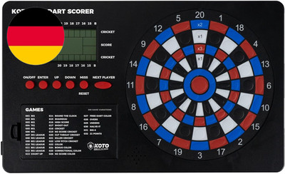 KOTO - Pro Dart Scoreboard, Spiele, Anzeigetafel Inkl. 32 Spiele, Spielstandsanz