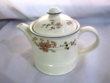 Steelite International SLE11 Teapot England Sakura Cherry Flowers Pattern RARE
