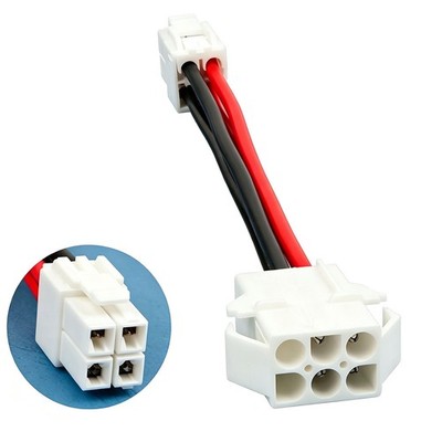 6-Pin to 4-Pin 12V Power Cord Adapter For Icom PS30 PS15 IC-7000 IC-7300 IC-7600