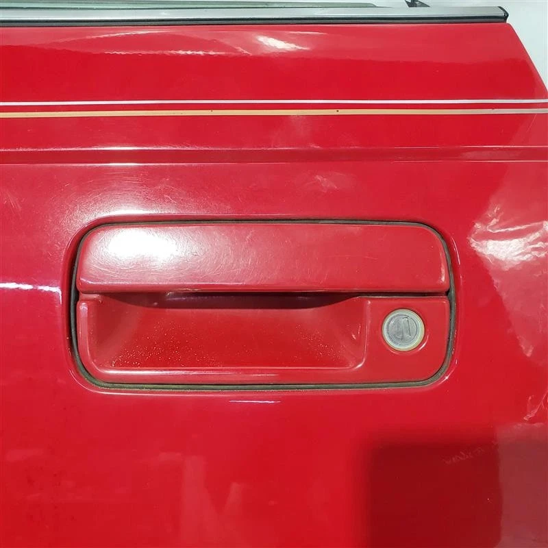 Left Front Door 8774 Bright Red OEM 92 93 95 96 97 98 00 01 02 Cadillac Eldorado - Image 4 of 4
