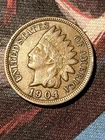 1904 Indian Head Cent XF BN