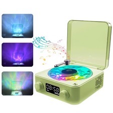 Retro-style Wireless waves vinyl Bluetooth Speaker for Sea White Noise with B...