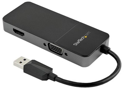 STARTECH - USB 3.0 to 4K HDMI and 1080p VGA Adaptor