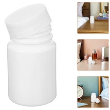  100 Pcs Mini Portable Pill Bottle Medicine Container Medication Bottles Empty