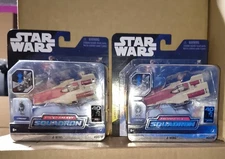 Star Wars Micro Galaxy Squadron A-Wing #0079 40th Anniversary Jazwares