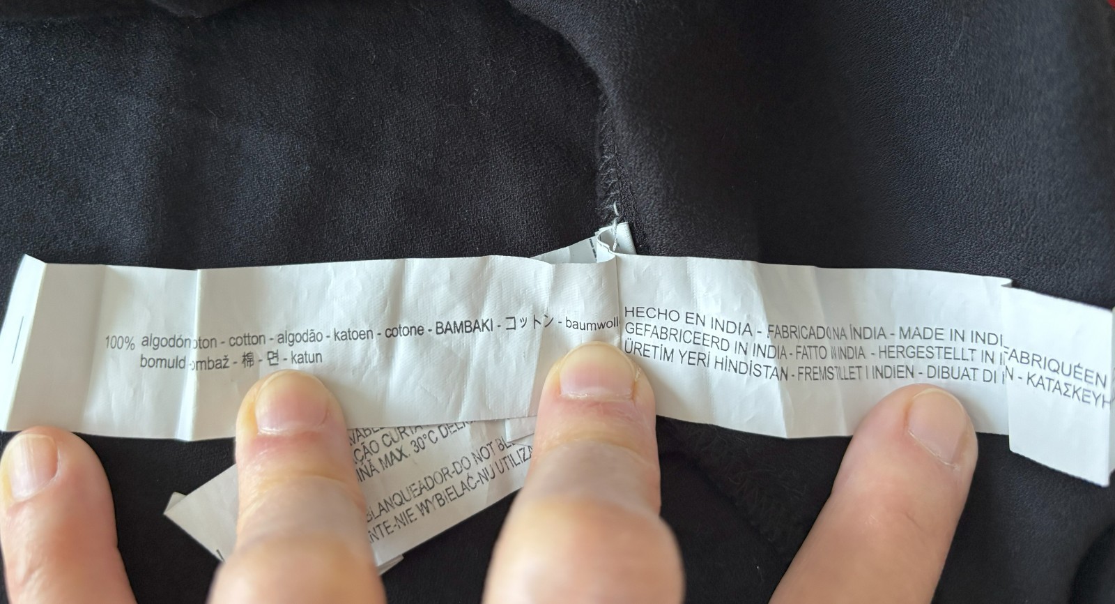 Zara Basic Collection Black w/Red Embroidery Wome… - image 13