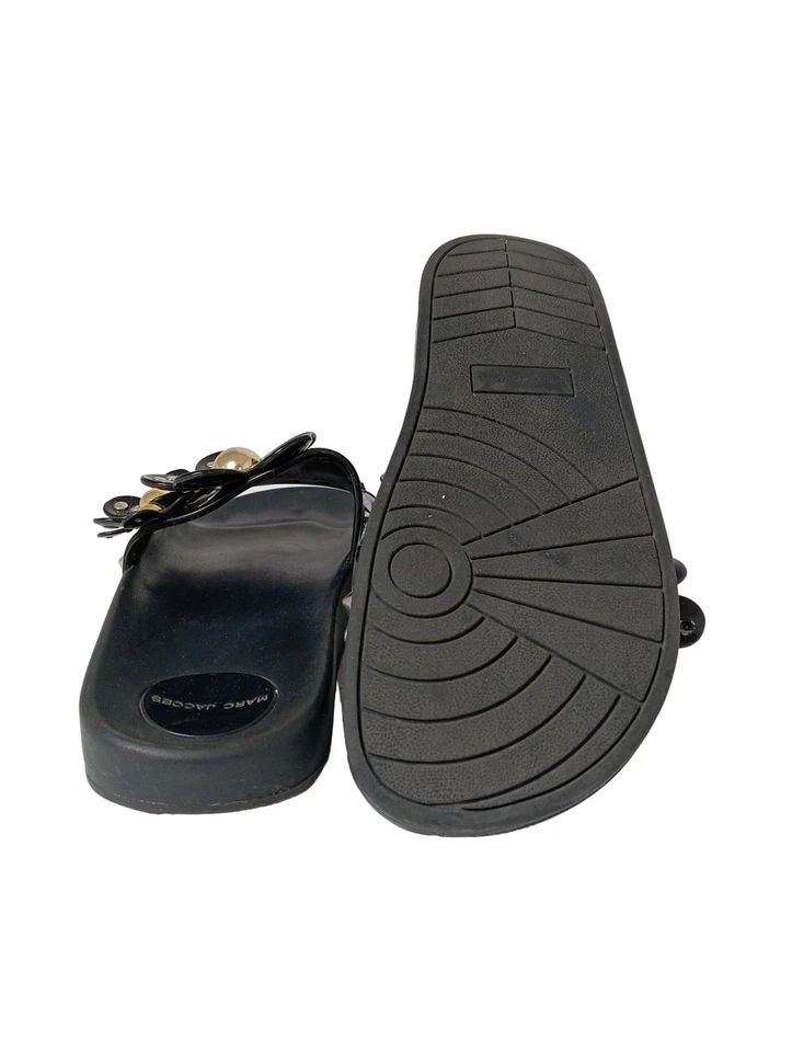 MARC JACOBS Sandalo comodo Donna Sandalo Taglia IT 36 nero stile casual - Immagine 2 di 4