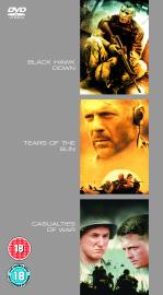 Black Hawk Down / Tears Of The Sun / Casualties Of War (DVD, 2005)
