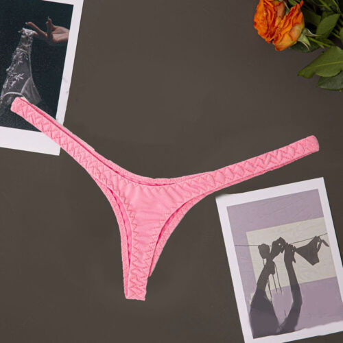 Women Low Rise V-Shape G-String Thong Panties Sexy Bikini Briefs Underwear ◁ - Picture 11 of 34