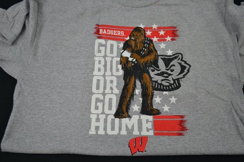 University of Wisconsin Badgers Star Wars S/S Tee - M  (UWI-05)