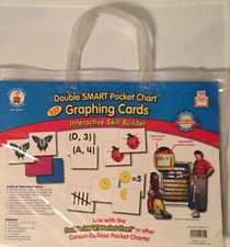 Dbl Smart Pocket Chart Graphing Cards.. Tutor, Centers, Pairs, Whl Group GR 1-4