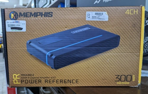 Memphis PRXA300.4 4-Channel 300W RMS Power Reference