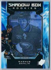 2018-19 SPX SHADOW BOX ROOKIES VARIATIONS RASMUS DAHLIN (A) ROOKIE 35/98 BUFFALO