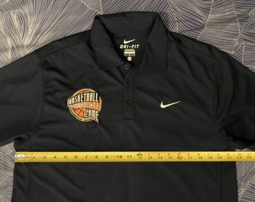NWOT Nike NBA Naismith Basketball Hall of Fame Men’s Medium Polo - Picture 4 of 5