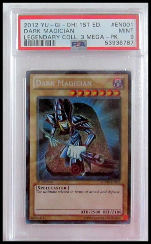YuGiOh Legendary Collection 3: Yugi's World Dark Magician LCYW-EN001 MINT PSA 9