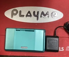 Nintendo DS Original NTR-001 Console with Charger- Sky Blue - Tested Works