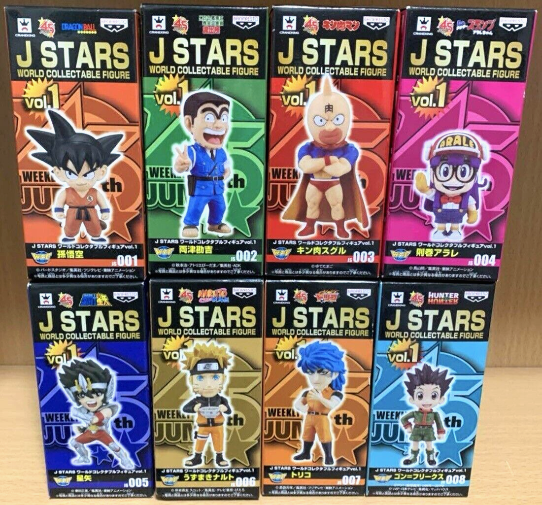 J STARS World Collectable Figure vol.1 Complete set JUNP 45th Goku