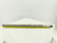 1-7/16" x 26-5/8" OAL Solid Steel Pulley Idler Shaft End Flats