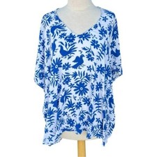 Show Me Your Mumu Peta Tunic Senorita Bluebird Caftan Style Small Beach Boho GUC