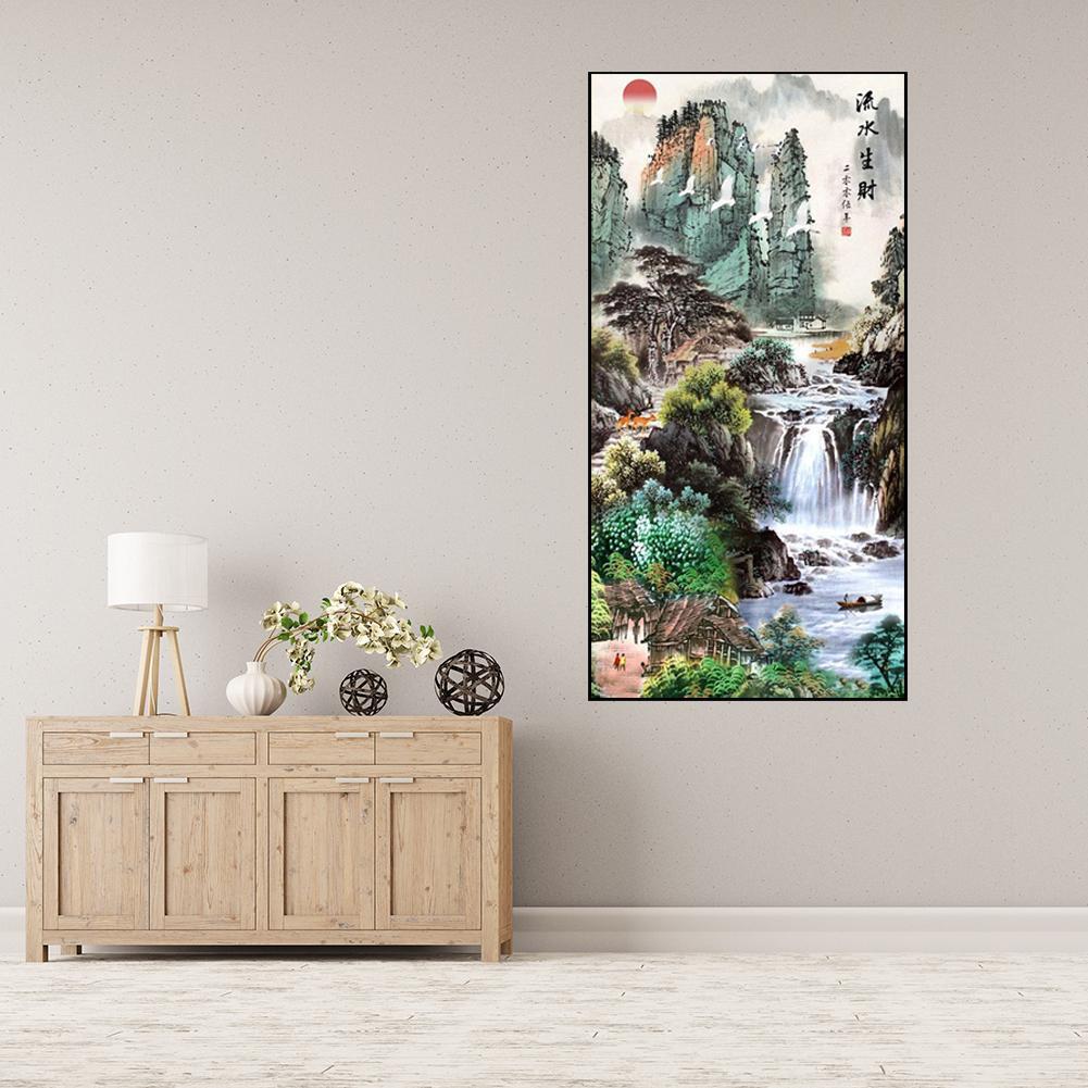 5D DIY Full Drill Diamond Painting Landscape Cross Stitch Embroidery ...