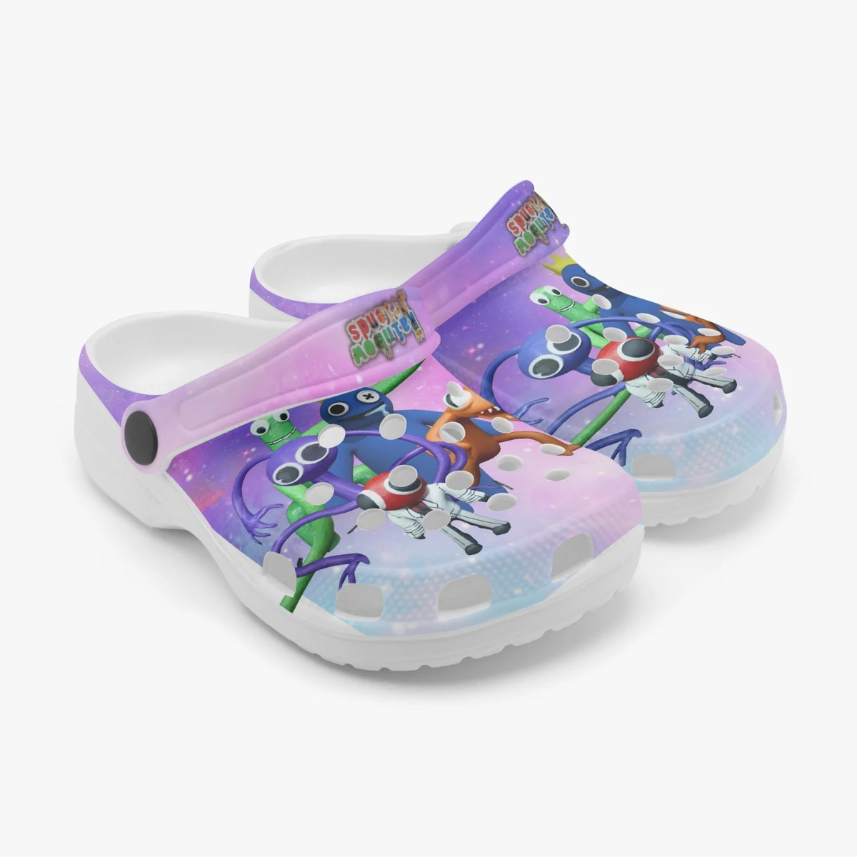 Kids Rainbow Friends Purple Shoes