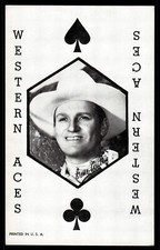 1947-66 Exhibit Western Aces 385 Gene Autry