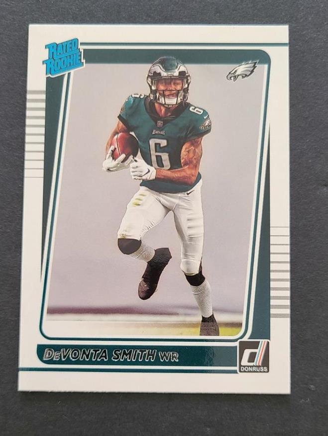 2021 Panini Donruss Rated Rookie #261 DeVonta Smith Rc