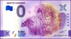 GROTTE COSQUER / €0 BANKNOTE / ZERO EURO BANKNOTE / UEZX 2022-1