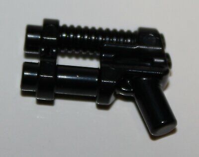 X2 LEGO Star Wars Minifig Pistol Weapon Blaster Gun Black