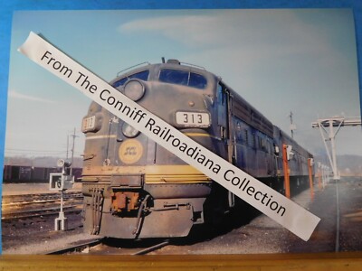 Foto Seaboard Coast Line Lok #313 8X11,5 Farbe
