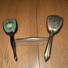 Vintage Vanity Brushes And Comb