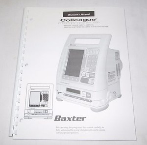 Baxter Pump Manual