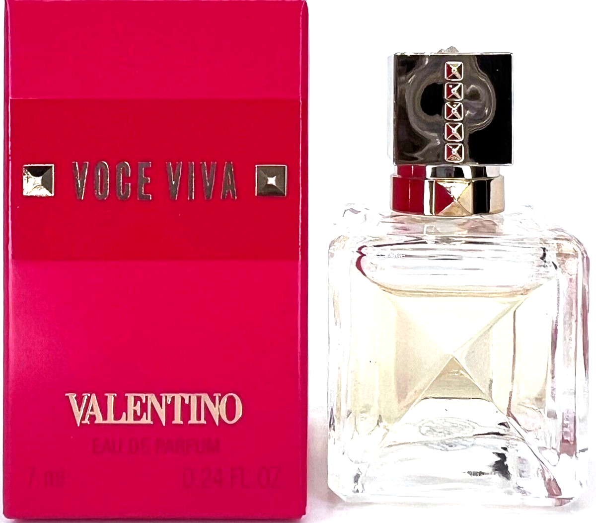 VALENTINO VOCE VIVA EAU DE PARFUM MINI SPLASH WOMEN 0.24 Oz / 7 ml