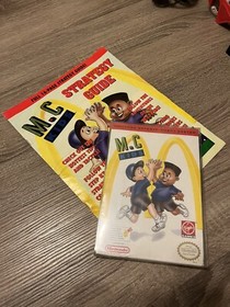 M.C. KIDS 1992 NINTENDO NES SEALED NEW &mdash; MCDONALDS - WITH STRATEGY GUIDE RARE !!