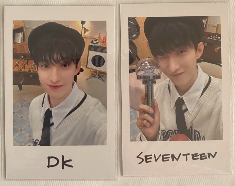 SEVENTEEN HOLIDAY Japan Fan Meeting instant photo sticker official