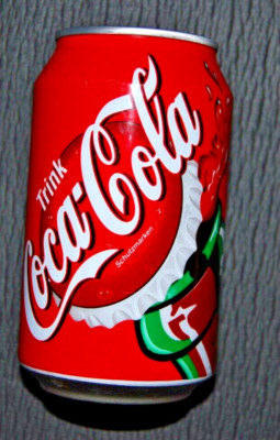 COCA-COLA 0.33 litre Can Germany 2001  ~ Used Empty