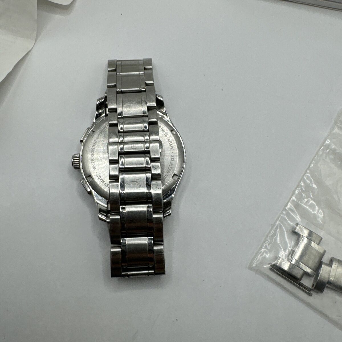 VictorINOX SWISS ARMY Mens CHRONOGRAPH Sapphire Crystal~SS VictorINOX SWISS ARMY Mens CHRONOGRAPH Sapphire Crystal~SS