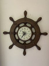 vintage new haven battery operated clock made in USA